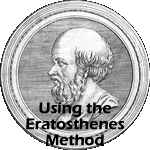 Using the Eratosthenes Method