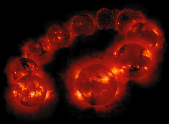 X-ray views of the Sun from Solar Max through Solar Min